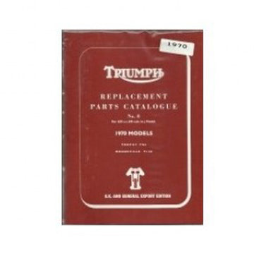 Triumph Ersatzteilbuch 1970